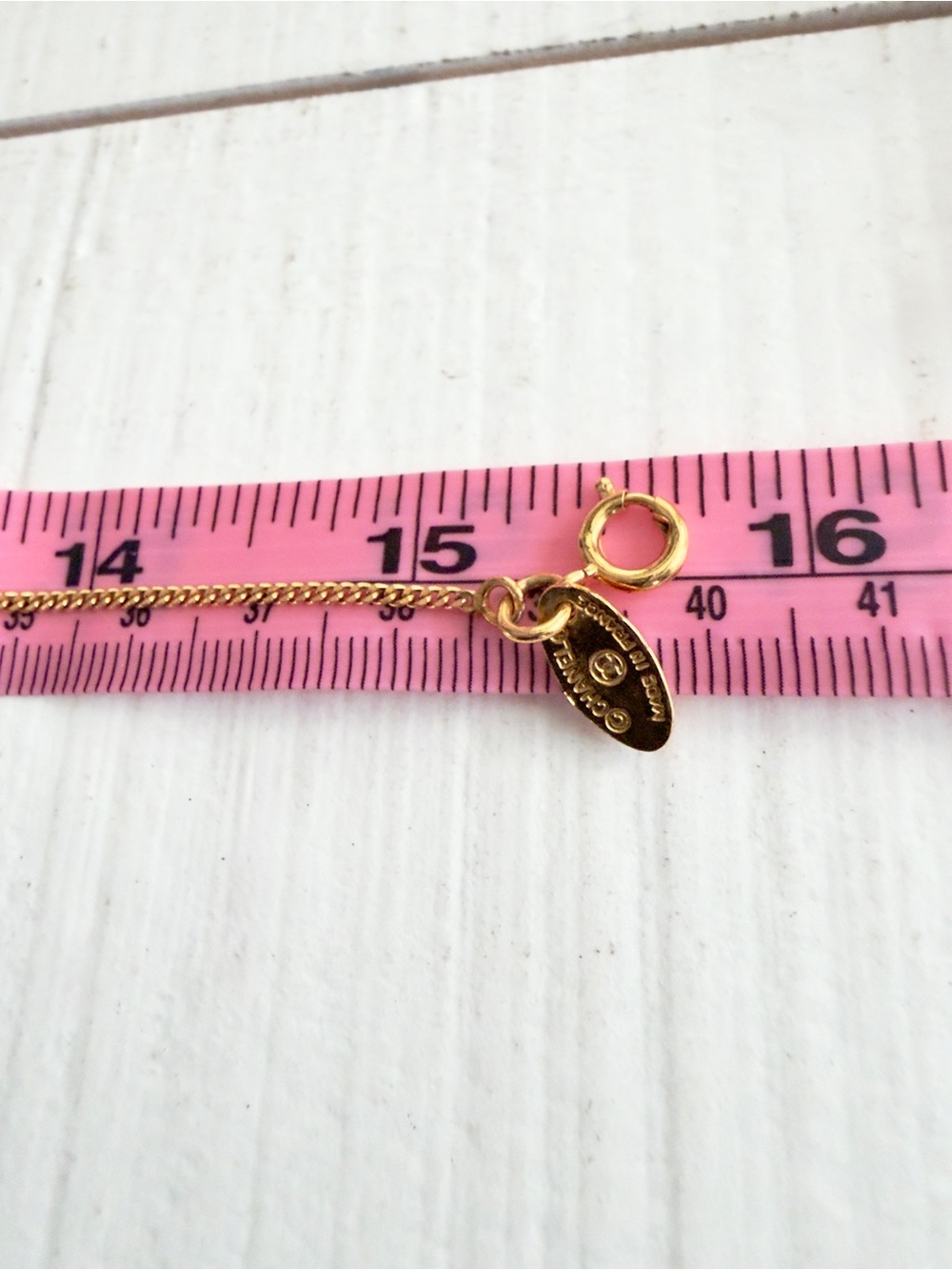 Vintage Chanel Gold Chain - Picture 6 of 7